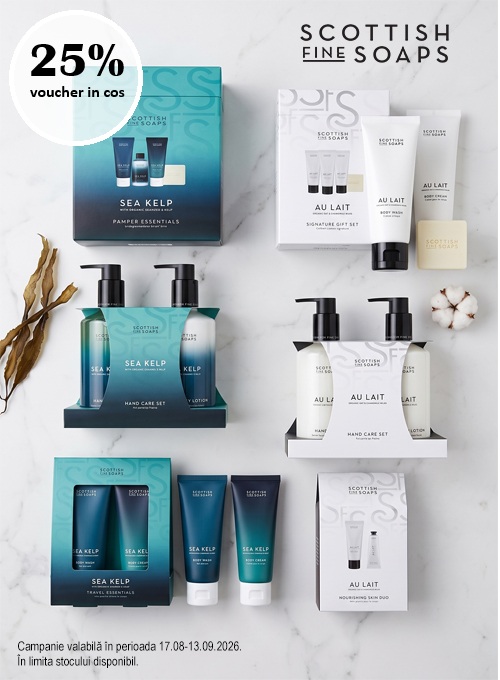 Scottish Fine Soaps 25% Voucher in Cos Back to School