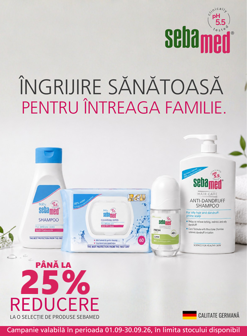 Sebamed Pana la 25% Reducere Septembrie