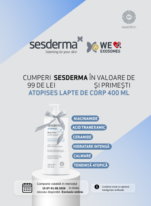 Sesderma Produs Bonus Iulie-August Exclusiv Online