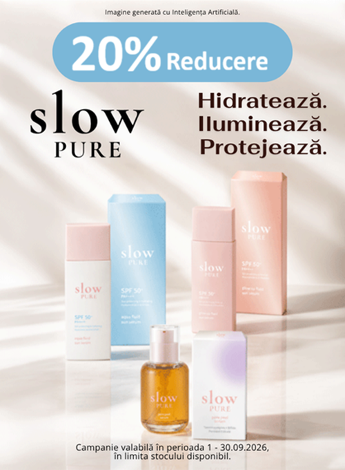 SlowPure 20% Reducere Septembrie Exclusiv Online