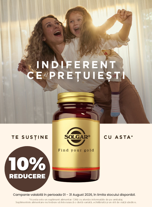 Solgar 10% Reducere August