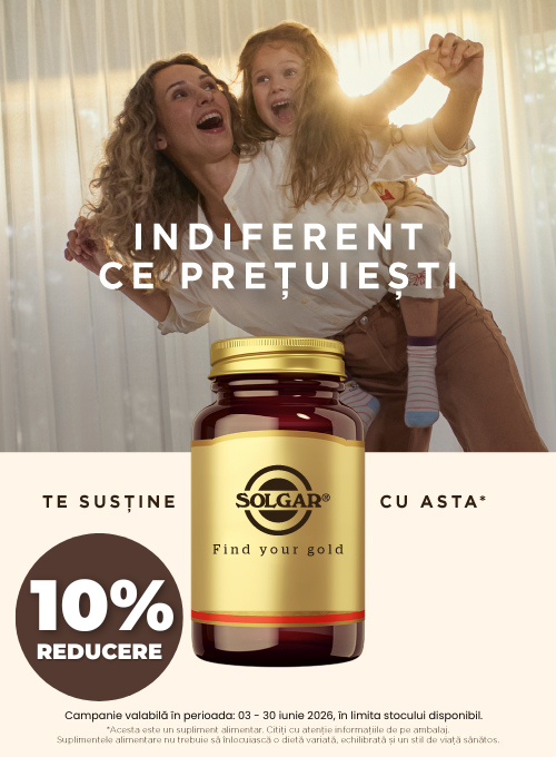 Solgar 10% Reducere Iunie