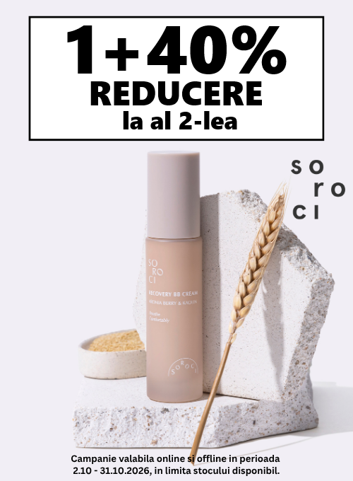 Soroci 1+40% Reducere la al 2-lea Octombrie