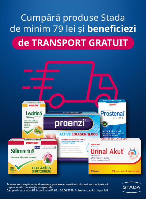 Stada Transport Gratuit Iunie