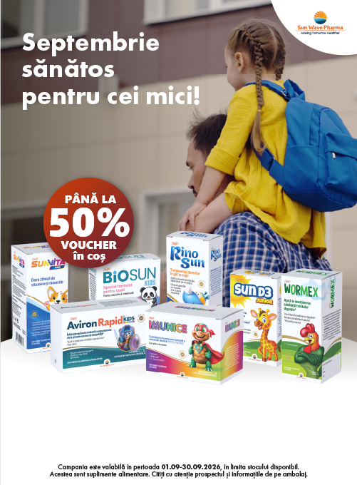 Sun Wave Pana la 50% Voucher in cos Septembrie