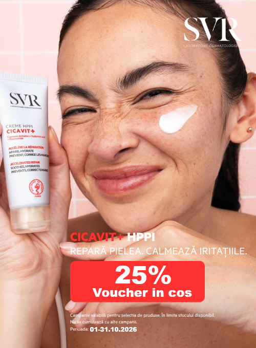 SVR Cicavit 25% Voucher in cos Octombrie