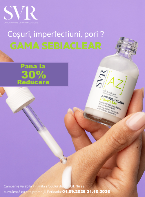 SVR Sebiaclear Pana la 30% Reducere Septembrie-Octombrie