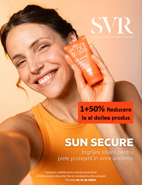 Svr Sun Secure 1+50% Reducere la al 2-lea August