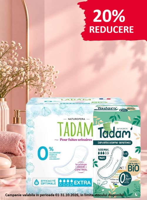 Tadam 20% Reducere Octombrie Exclusiv Online