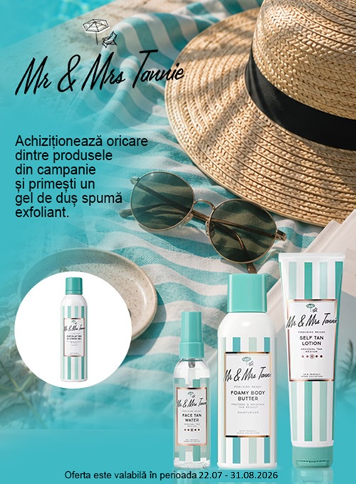 Tannie Produs Bonus Gel De Dus Iulie-August
