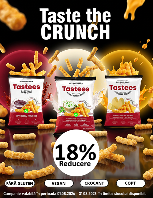 Tastees 18% Reducere August