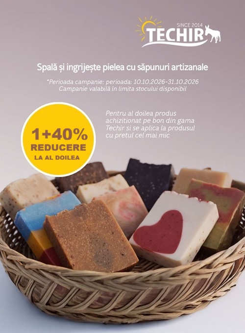 Techir 1+40% Reducere Octombrie