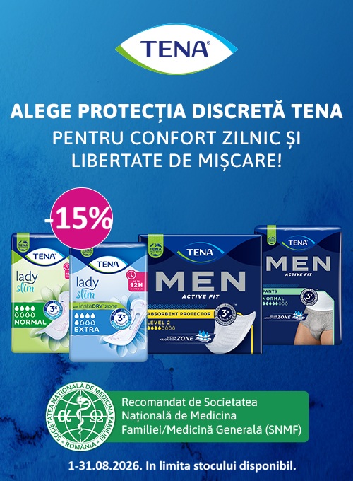 Tena 15% Reducere August