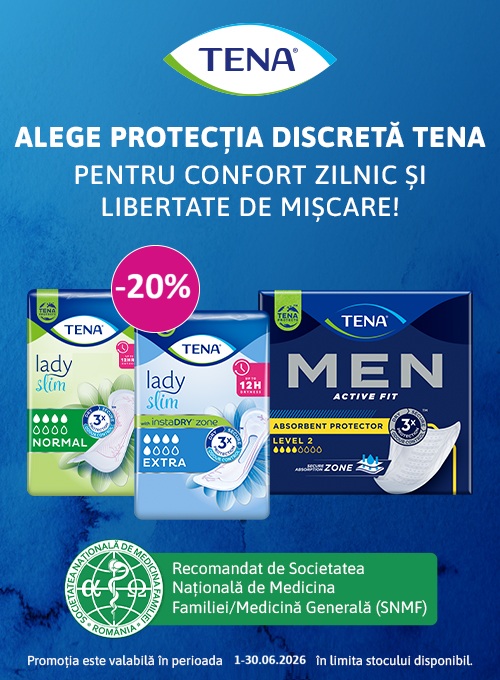 Tena 20% Reducere Iunie