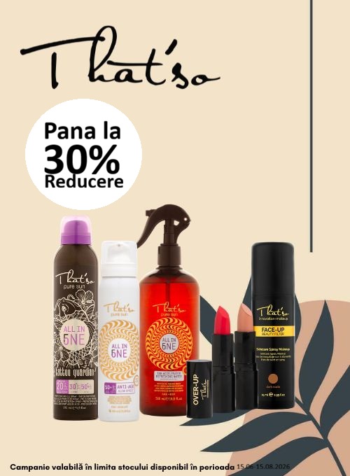 That SO Pana la  30% Reducere 