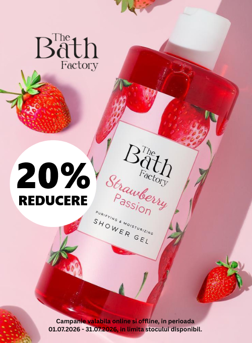 The Bath Factory 20% Reducere Iulie