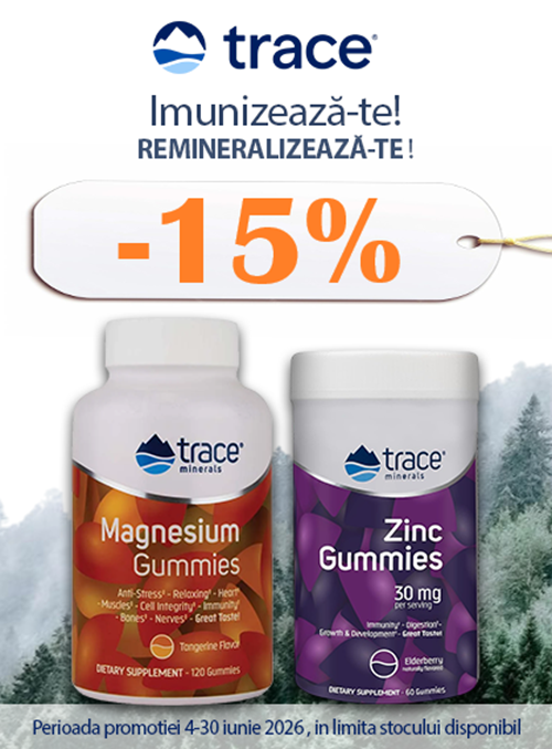 Trace Minerals 15% Reducere Iunie