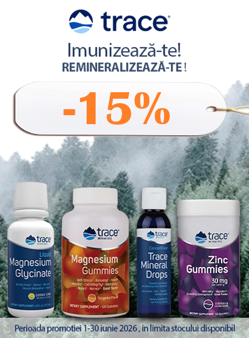 Trace Minerals 15% Reducere Iunie