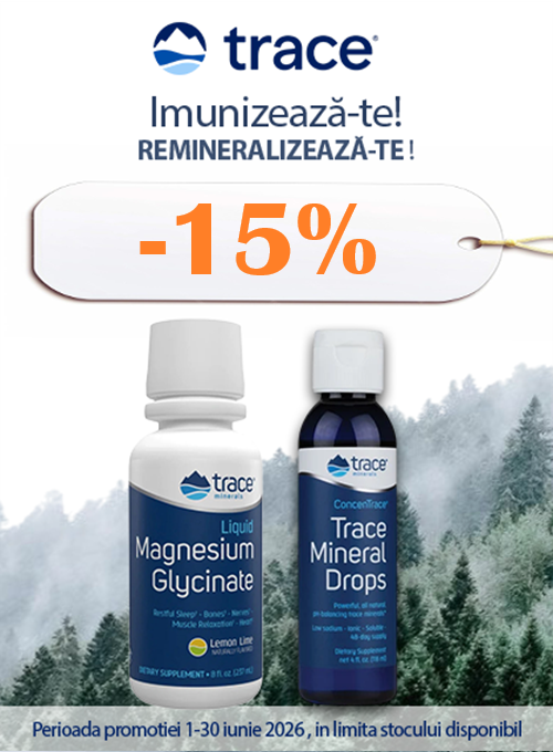 Trace Minerals 15% Reducere Iunie