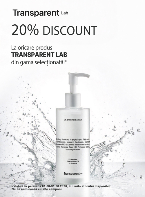 Transparent Lab 20% Reducere August