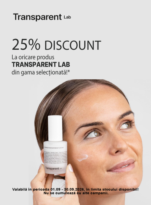 Transparent Lab 25% Reducere Septembrie