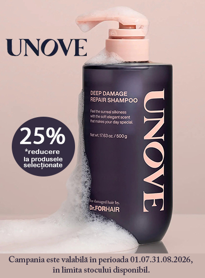 UNOVE 25% Reducere Iulie-August