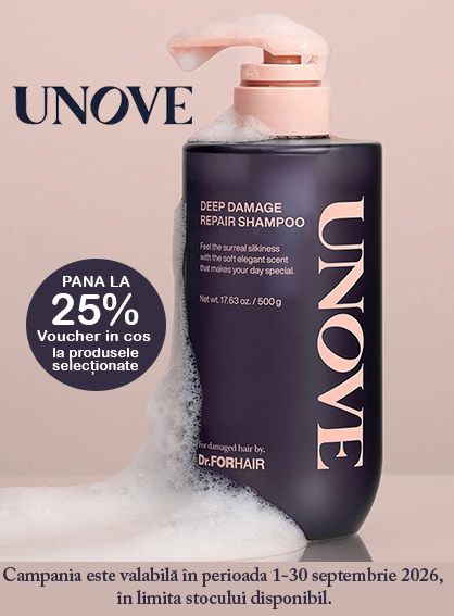UNOVE Pana la 25% Voucher in cos Septembrie