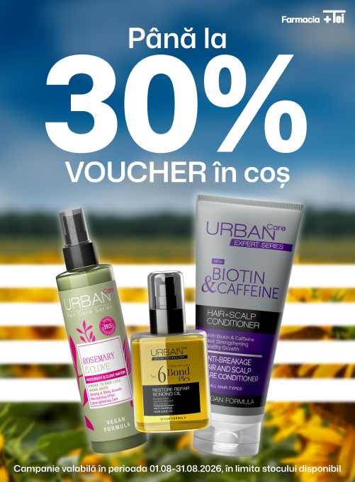 Urban Care Pana la 30% Voucher in cos August