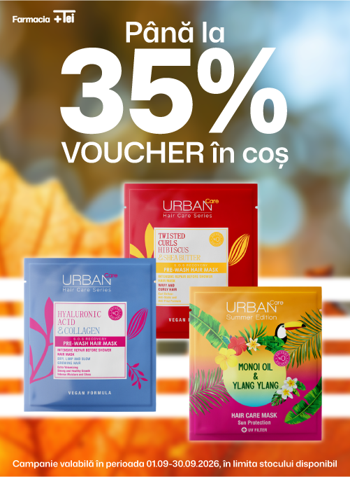 Urban Care Pana la 35% Voucher in cos Septembrie