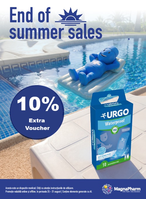 Urgo 10% Extra Voucher in cos End of Summer