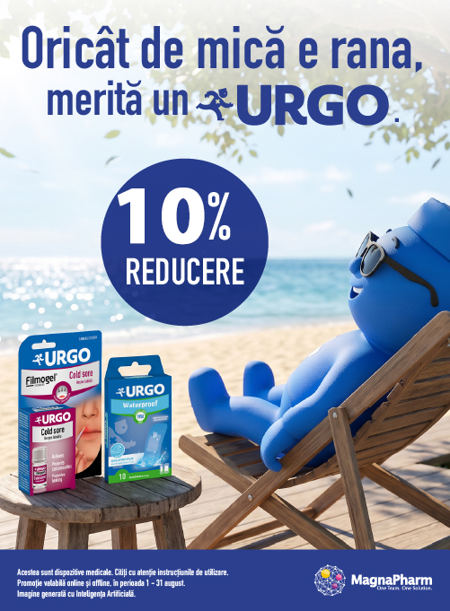 Urgo 10% Reducere August
