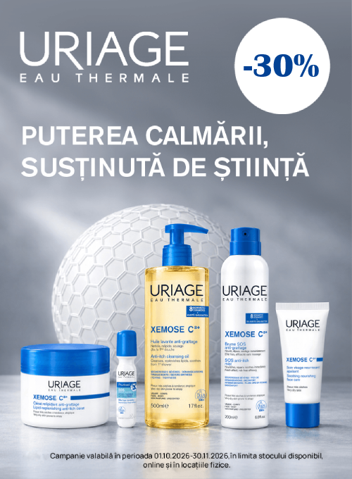 Uriage 30% Reducere Octombrie-Noiembrie