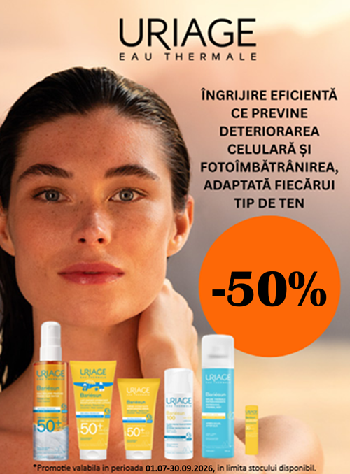 Uriage Bariesun 50% Reducere Iulie-Septembrie 2026