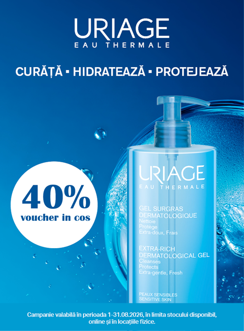 Uriage Gel Curatare 40% Voucher In Cos August