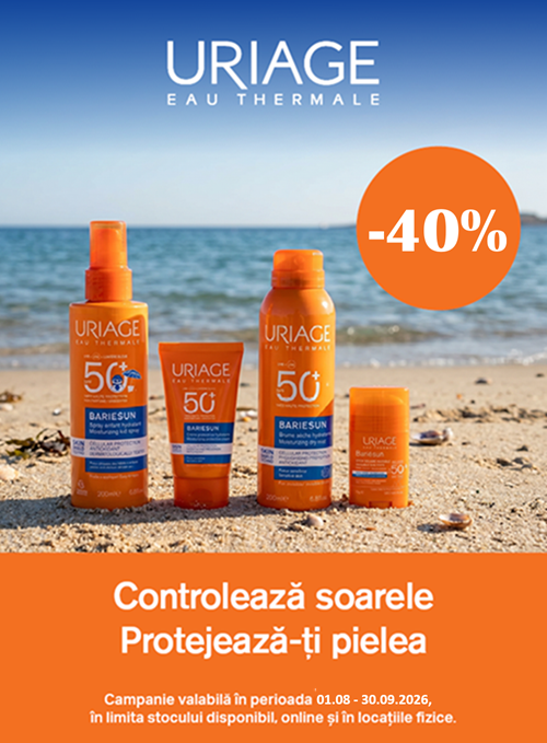 Uriage Solare 40% Reducere August-Septembrie