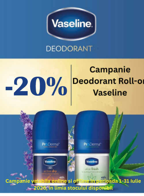 Vaseline 20% Reducere Iulie