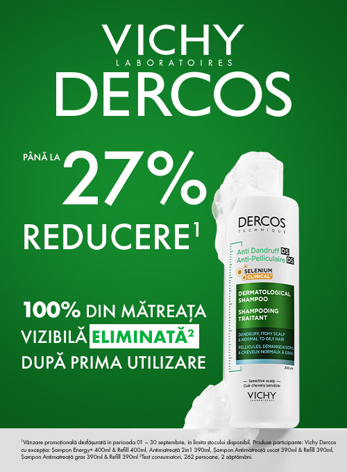 Vichy Dercos Pana la 27% Reducere Septembrie