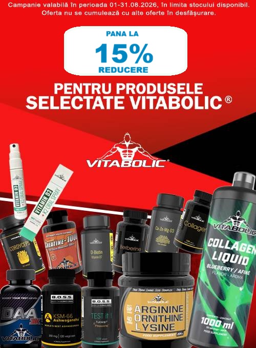 Vitabolic Pana la 15% Reducere August