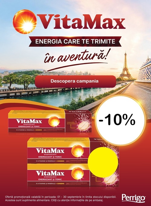 Vitamax 10% Reducere Septembrie