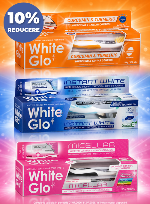 White Glo 10% Reducere Iulie