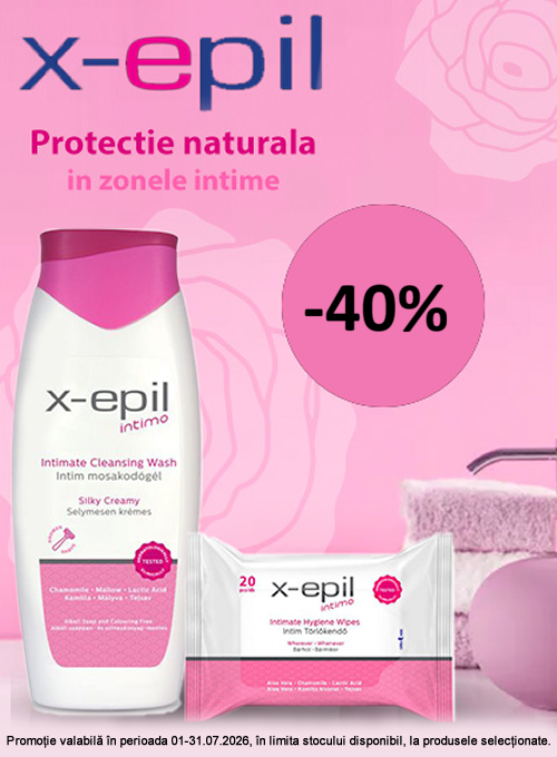 X-epil 40% Reducere Iulie