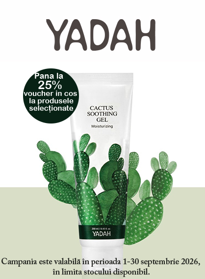 Yadah Pana la 25% Voucher in cos Septembrie