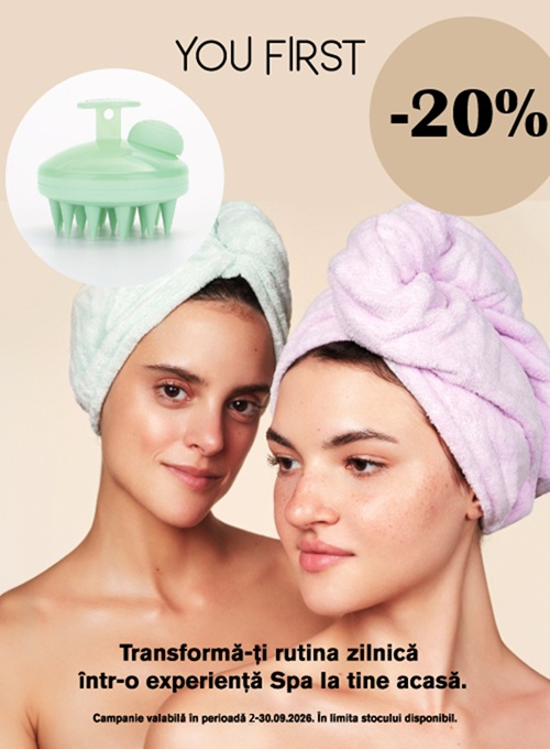 You First 20% Reducere Septembrie