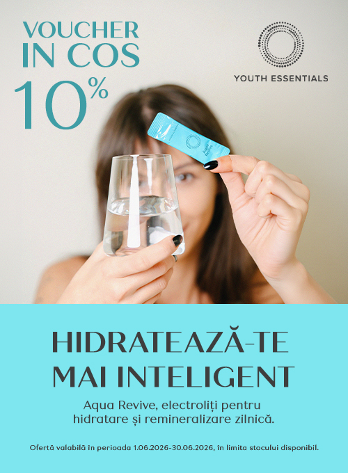 Youth Essentials Aqua 10% Voucher in cos Iunie