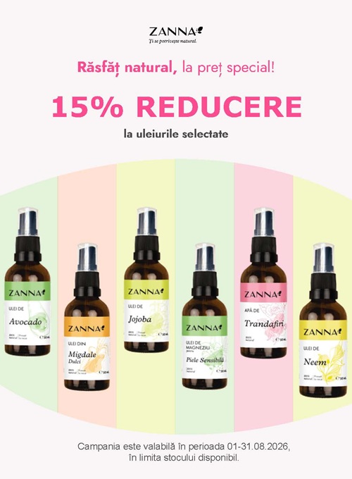 Zanna 15% Reducere August