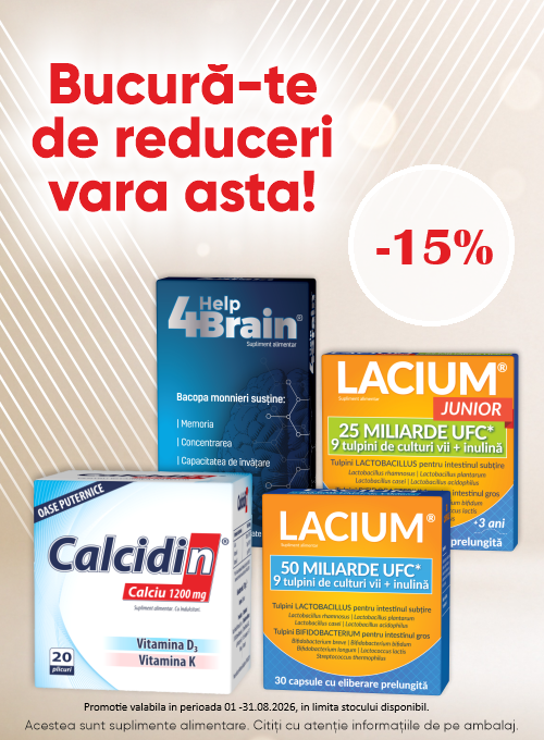 Zdrovit 15% Reducere August 