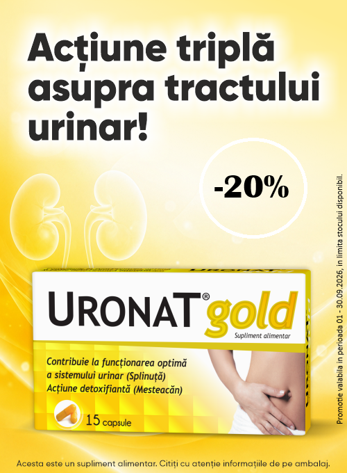 Zdrovit Uronat 20% Reducere Septembrie