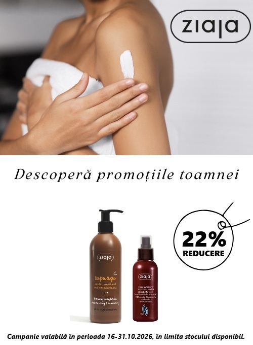 Ziaja 22% Reducere Octombrie