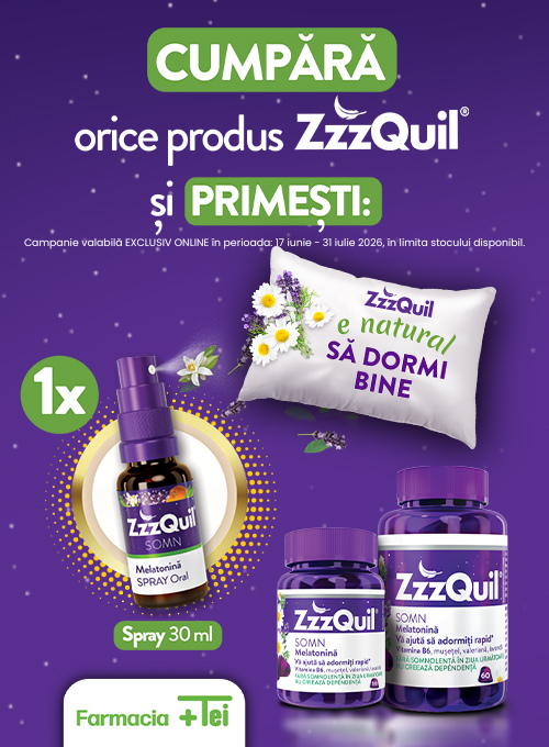 Zzzquil Produs Bonus Iunie-Iulie EXCLUSIV ONLINE