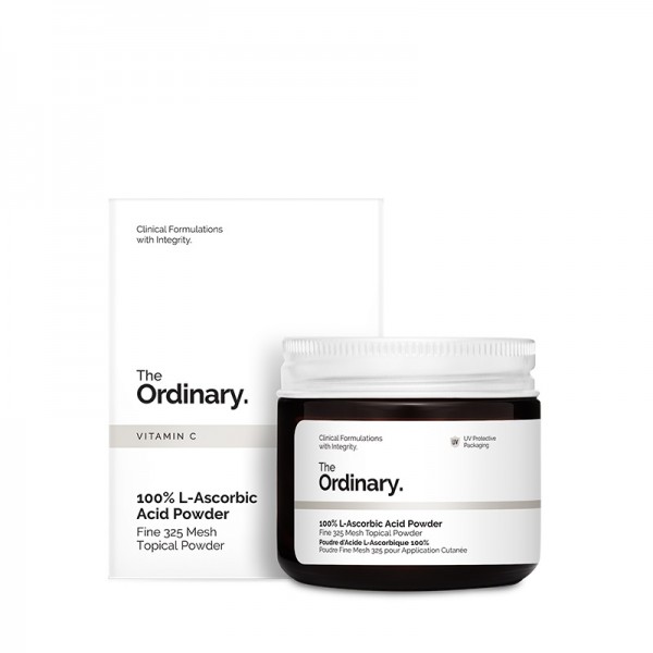 Pulbere de Acid L-Ascorbic 100%, 20 g, The Ordinary